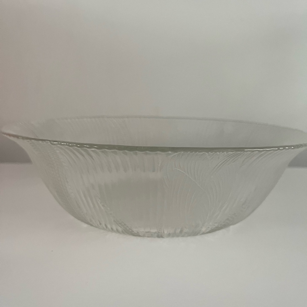 Vintage French Floral Serving Bowl